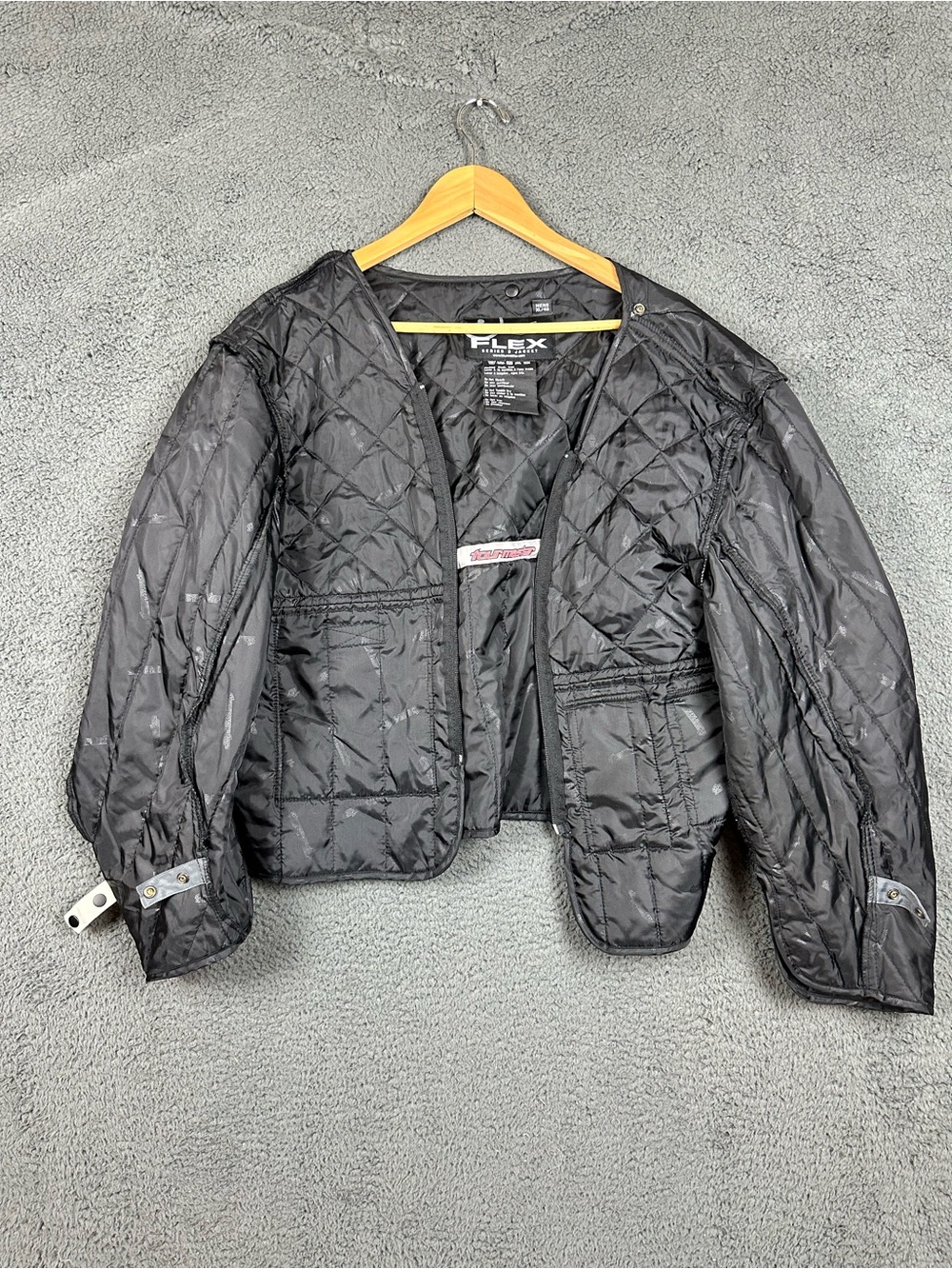 Tour Master Flex Series 2 Jacket Quilted Liner Mens XL 46 Black Insulated Layer